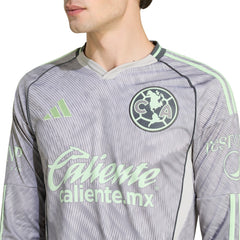 Club America 2025/26 Third Replica Long Sleeve Jersey - Gray | Adidas for sale