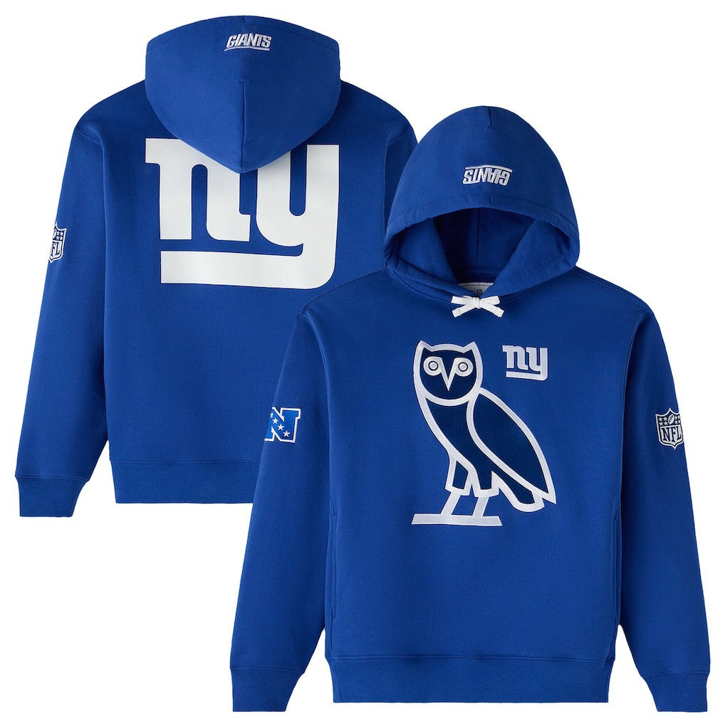 New York Giants OVO Icon Team Pullover Hoodie - Royal online