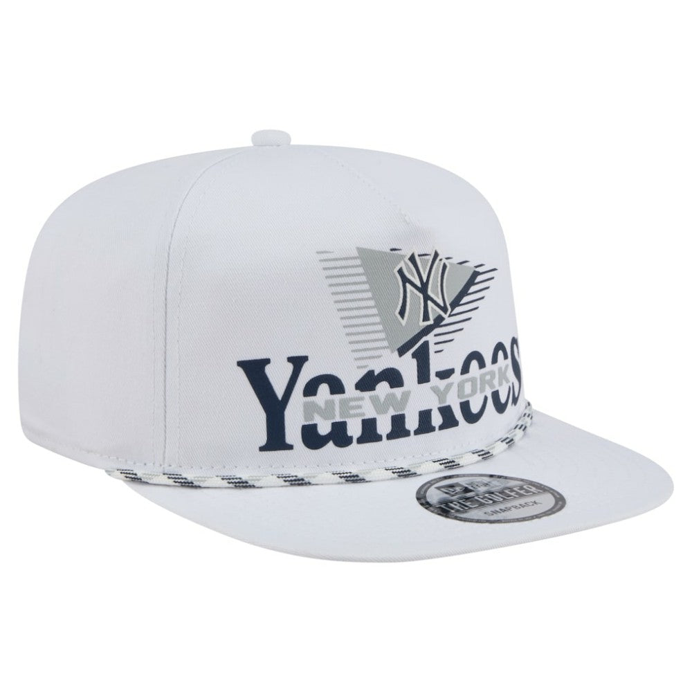 New York Yankees Collide Golfer Snapback Hat - White | New Era