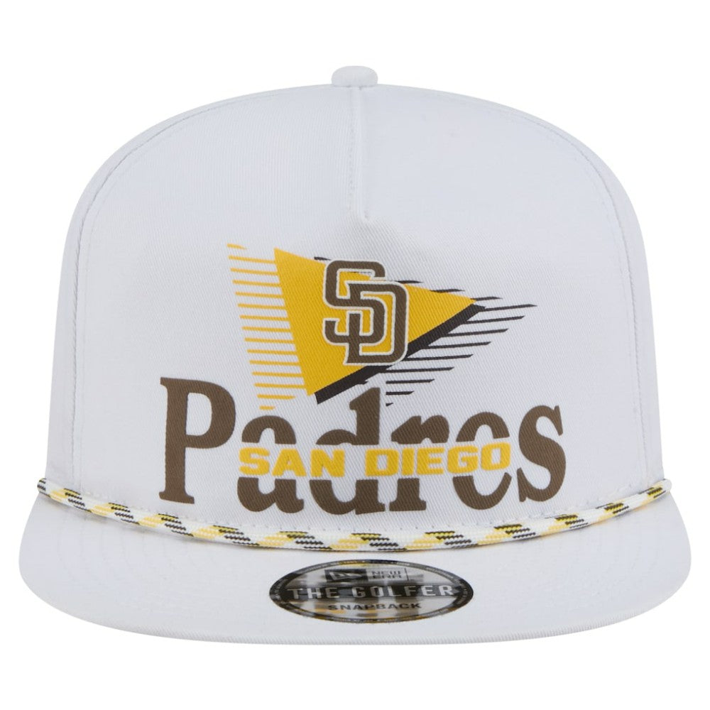San Diego Padres Collide Golfer Snapback Hat - White | New Era
