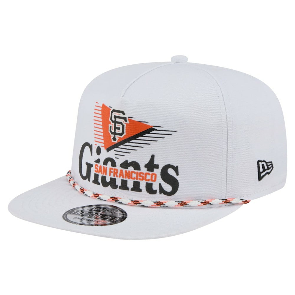 San Francisco Giants Collide Golfer Snapback Hat - White | New Era