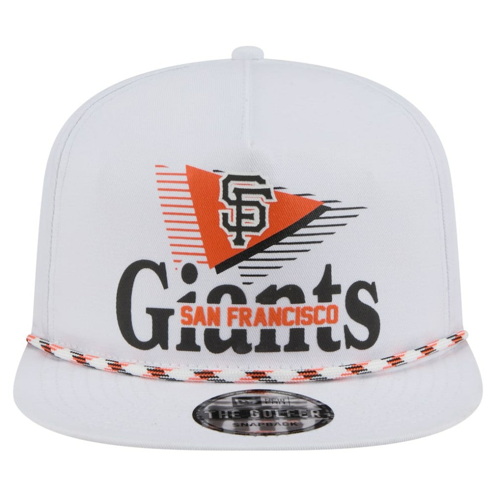 San Francisco Giants Collide Golfer Snapback Hat - White | New Era