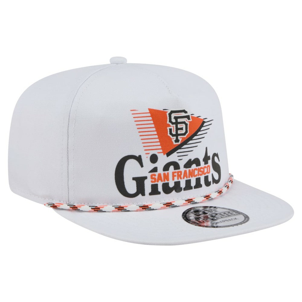 San Francisco Giants Collide Golfer Snapback Hat - White | New Era