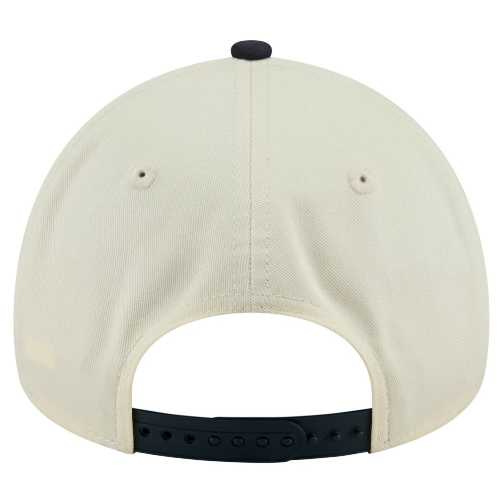Athletics Speckle A-Frame 9FORTY Adjustable Hat - Cream | New Era