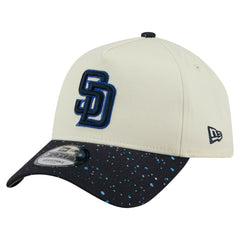 San Diego Padres Speckle A-Frame 9FORTY Adjustable Hat - Cream | New Era
