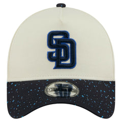 San Diego Padres Speckle A-Frame 9FORTY Adjustable Hat - Cream | New Era