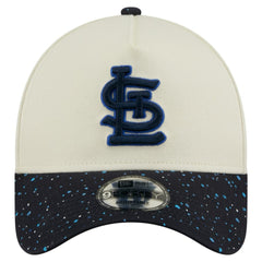 St. Louis Cardinals Speckle A-Frame 9FORTY Adjustable Hat - Cream | New Era