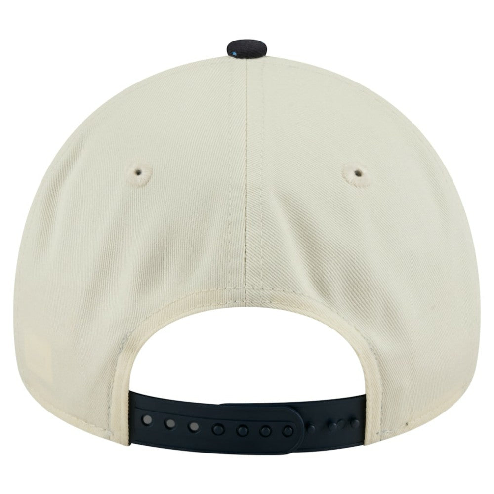 Chicago Cubs Speckle A-Frame 9FORTY Adjustable Hat - Cream | New Era