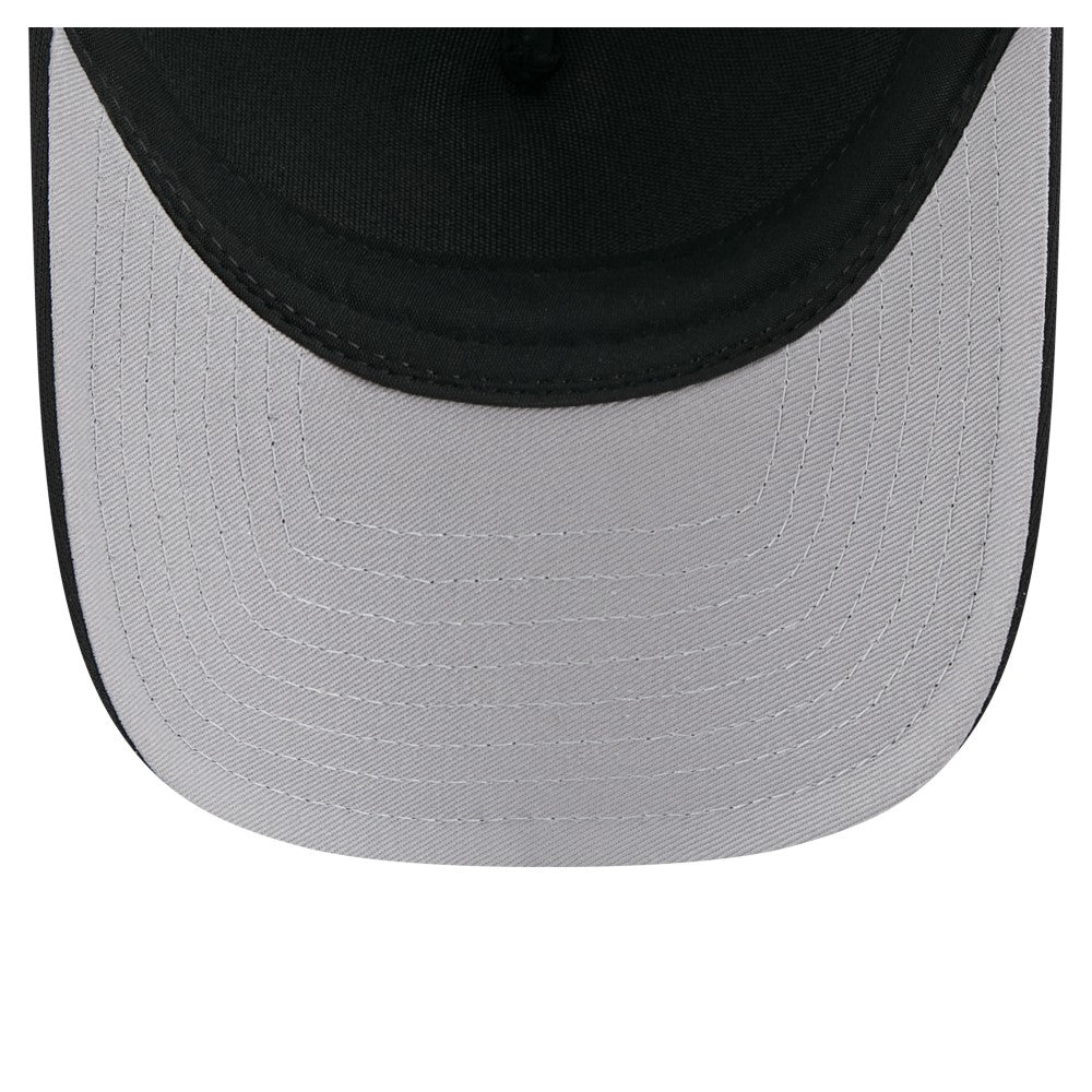 Los Angeles Angels City Initial 9FORTY A-Frame M-Crown Adjustable Trucker Hat - Black | New Era