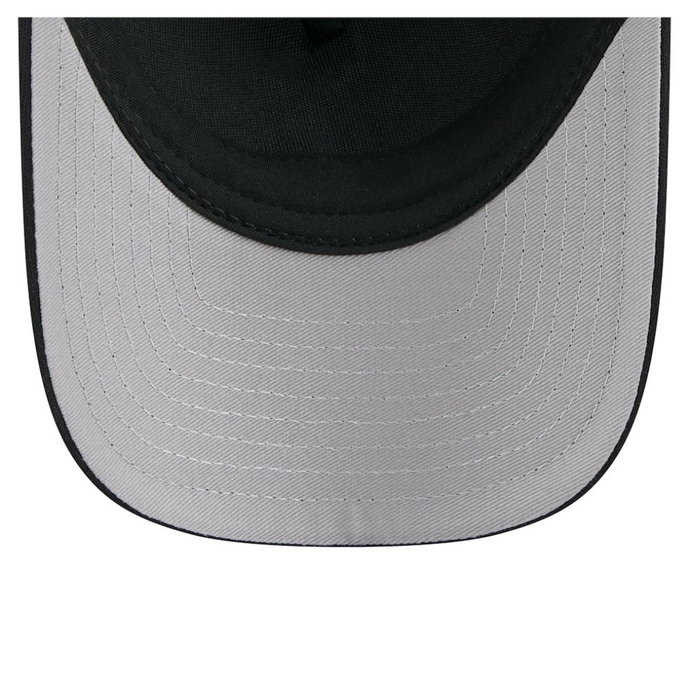 San Francisco Giants City Initial 9FORTY A-Frame M-Crown Adjustable Trucker Hat - Black | New Era