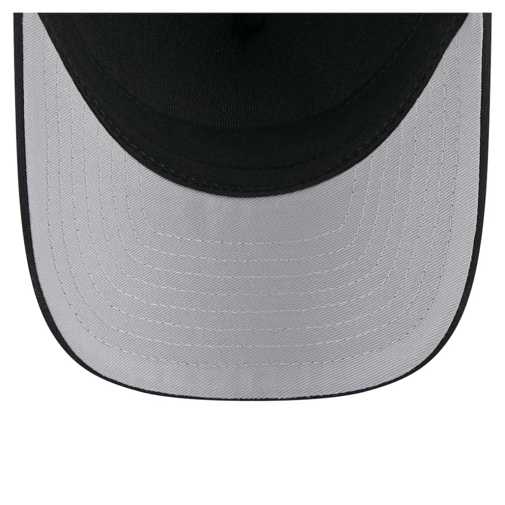 San Diego Padres City Initial 9FORTY A-Frame M-Crown Adjustable Trucker Hat - Black | New Era