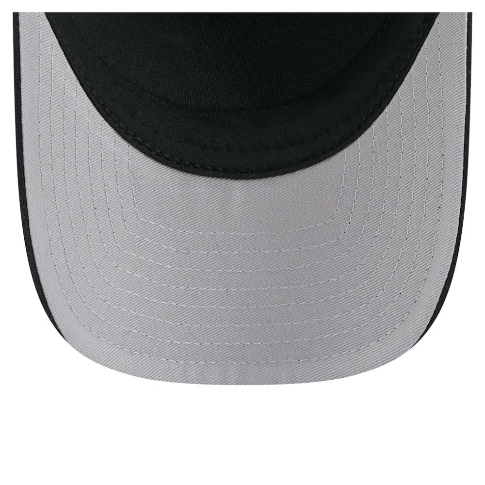Boston Red Sox City Initial 9FORTY A-Frame M-Crown Adjustable Trucker Hat - Black | New Era