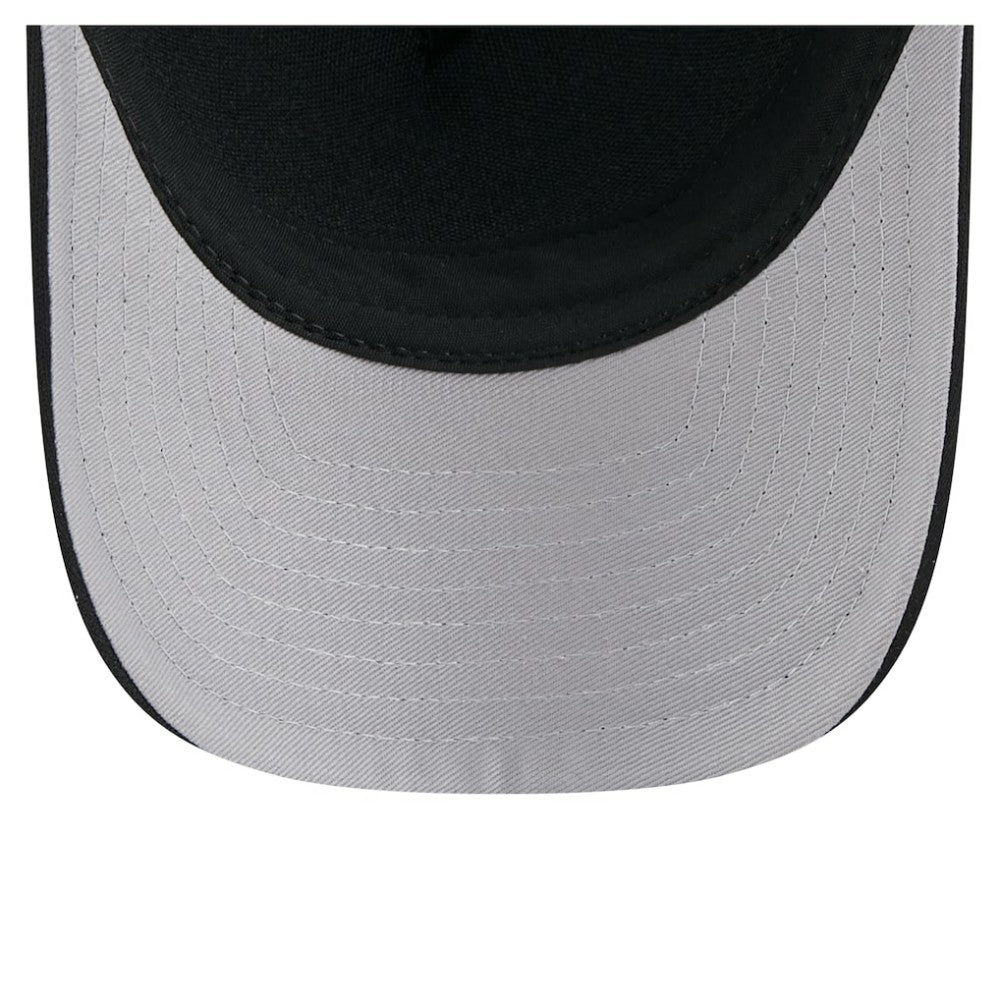 Minnesota Twins City Initial 9FORTY A-Frame M-Crown Adjustable Trucker Hat - Black | New Era