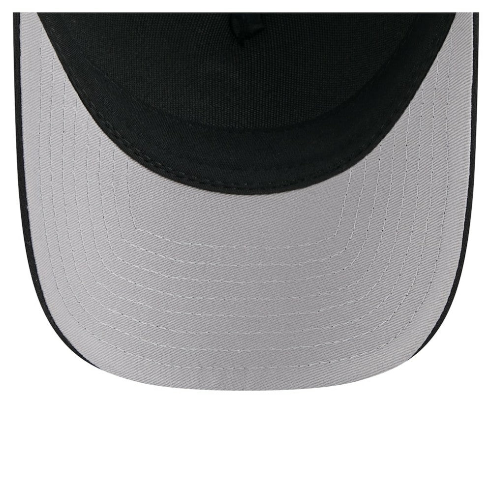 Detroit Tigers City Initial 9FORTY A-Frame M-Crown Adjustable Trucker Hat - Black | New Era