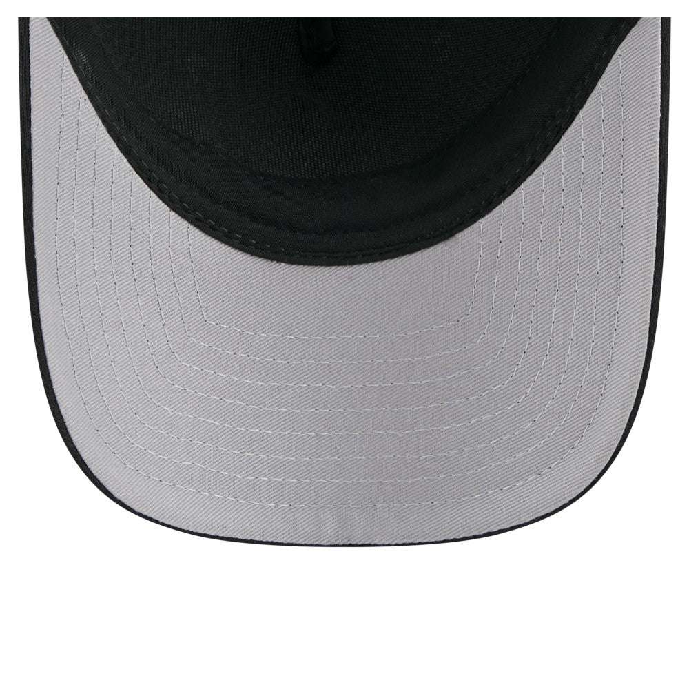 Milwaukee Brewers City Initial 9FORTY A-Frame M-Crown Adjustable Trucker Hat - Black | New Era