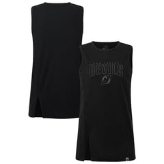 New Jersey Devils Levelwear Women's Influx Darkmoon Tank Top Black