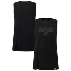 Carolina Hurricanes Levelwear Women's Influx Darkmoon Tank Top Black