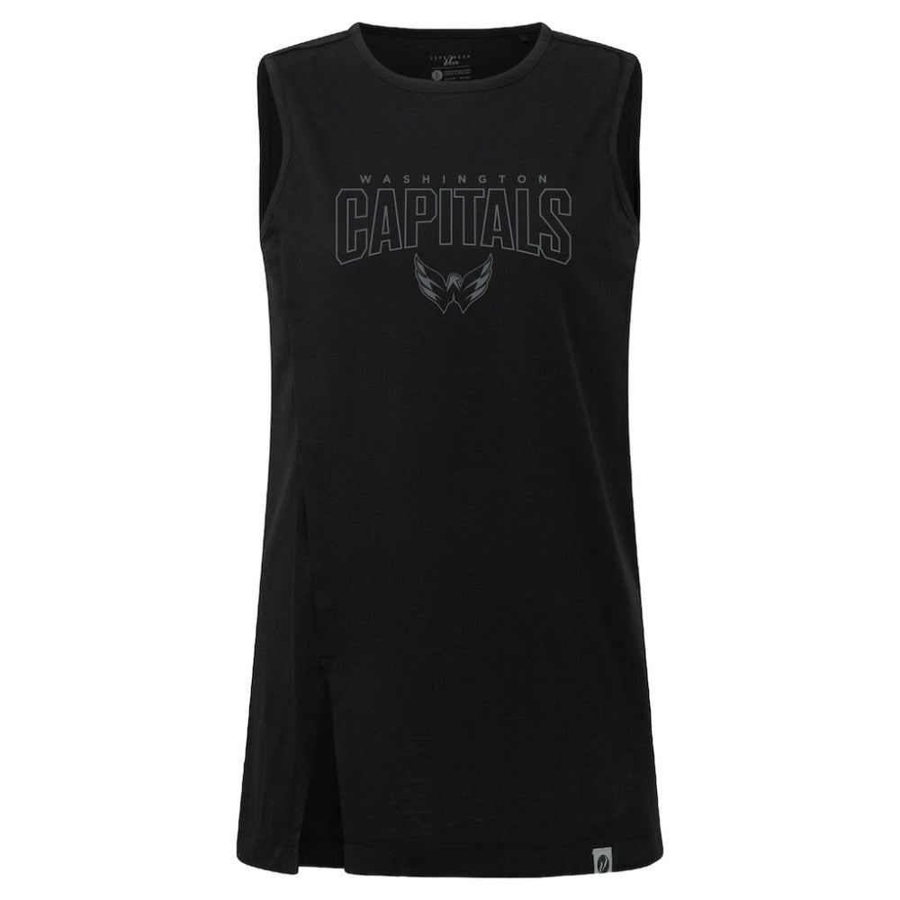 Washington Capitals Levelwear Women's Influx Darkmoon Tank Top Black