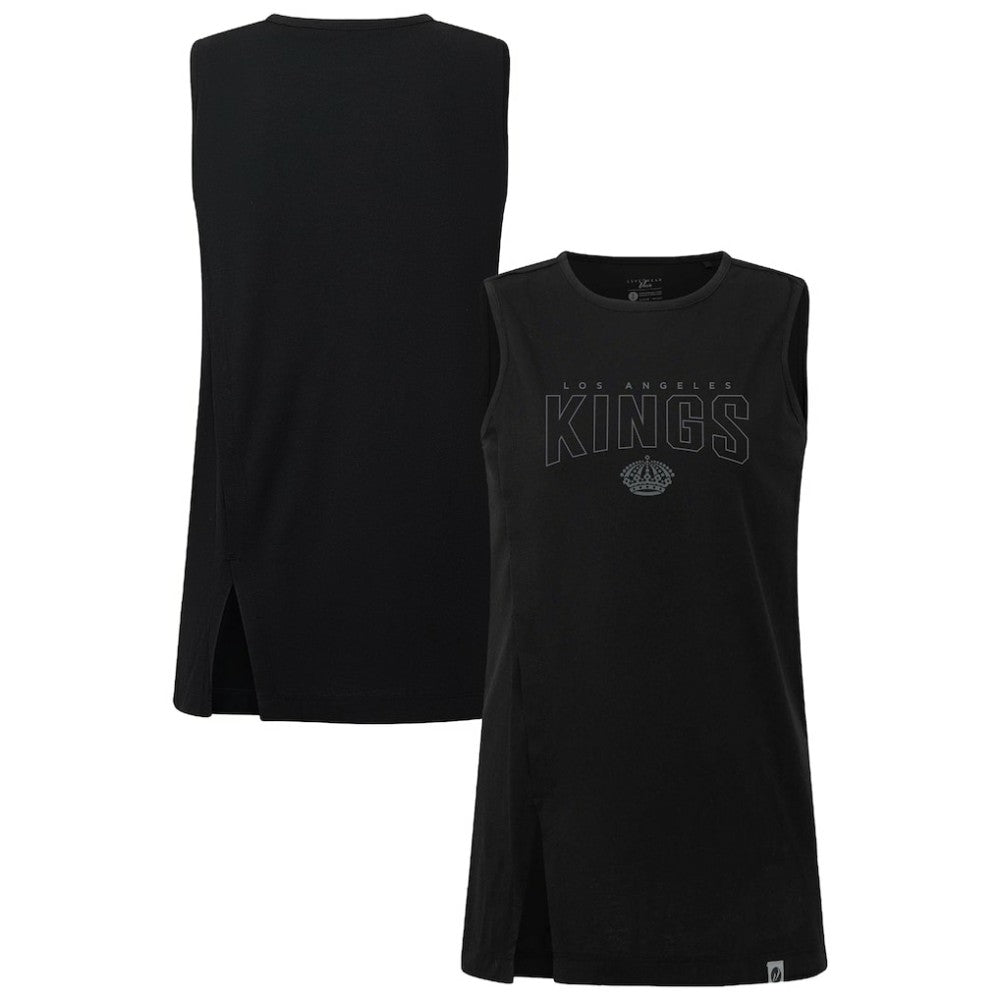 Los Angeles Kings Levelwear Women's Influx Darkmoon Tank Top Black