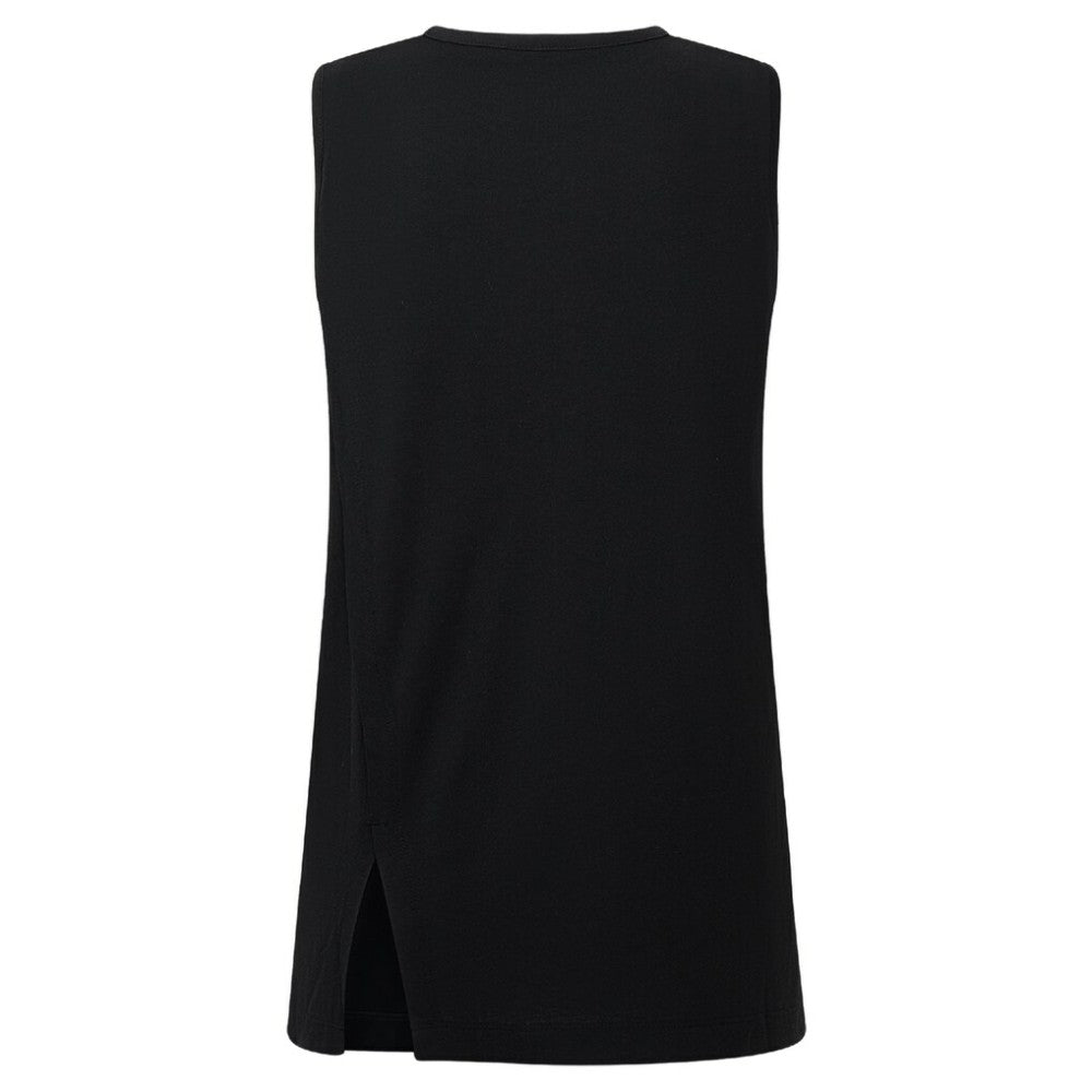 New York Rangers Levelwear Women's Influx Darkmoon Tank Top Black