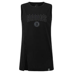 Boston Bruins Levelwear Women's Influx Darkmoon Tank Top Black