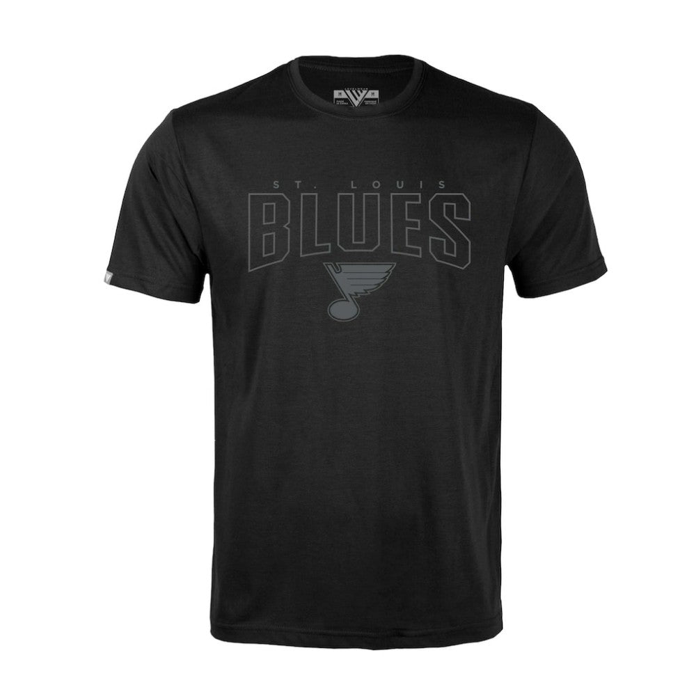 St. Louis Blues Levelwear Richmond Darkmoon T-Shirt Black