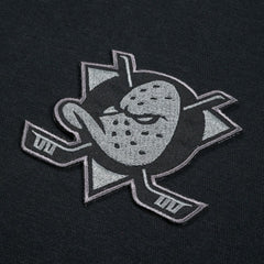 Anaheim Ducks Levelwear Women's Waterfall Nightfall Pullover Hoodie Black