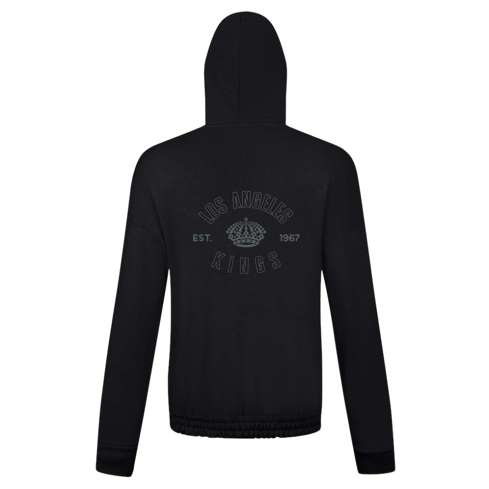 Los Angeles Kings Levelwear Women's Waterfall Nightfall Pullover Hoodie Black