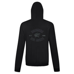 Columbus Blue Jackets Levelwear Women's Waterfall Nightfall Pullover Hoodie Black