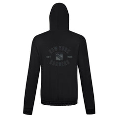 New York Rangers Levelwear Women's Waterfall Nightfall Pullover Hoodie Black