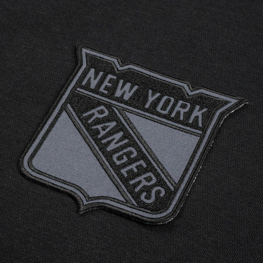 New York Rangers Levelwear Women's Waterfall Nightfall Pullover Hoodie Black