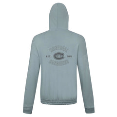 Montreal Canadiens Levelwear Women's Waterfall Nightfall Pullover Hoodie Gray