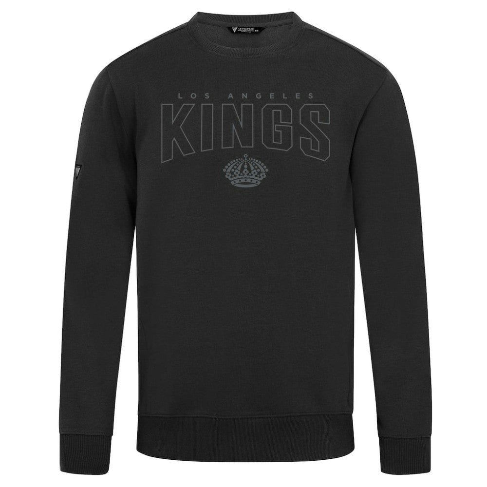 Los Angeles Kings Levelwear Zane Darkmoon Pullover Sweatshirt Black