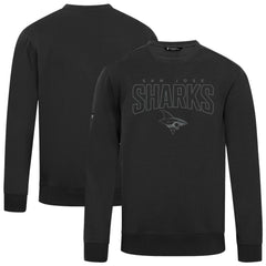 San Jose Sharks Levelwear Zane Darkmoon Pullover Sweatshirt Black