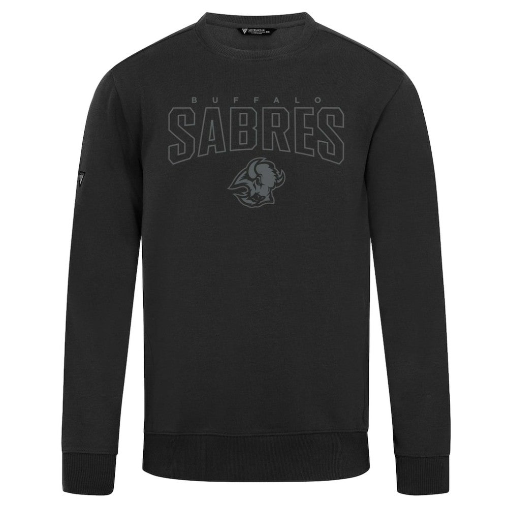 Buffalo Sabres Levelwear Zane Darkmoon Pullover Sweatshirt Black