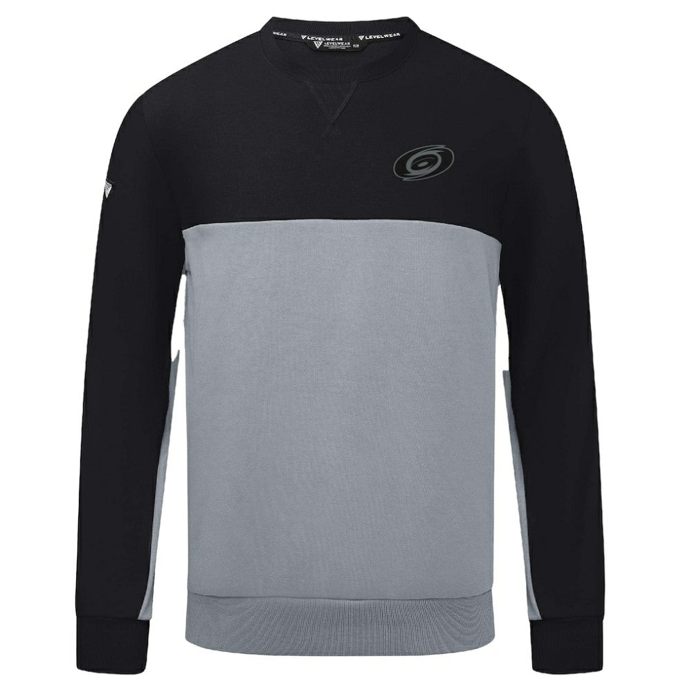 Carolina Hurricanes Levelwear Legacy Nightfall Pullover Sweatshirt Black/Gray