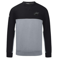 Minnesota Wild Levelwear Legacy Nightfall Pullover Sweatshirt Black/Gray