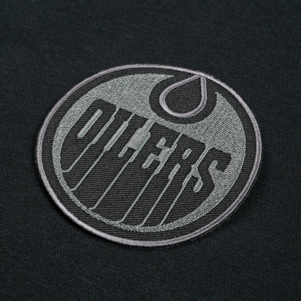 Edmonton Oilers Levelwear Legacy Nightfall Pullover Sweatshirt Black/Gray