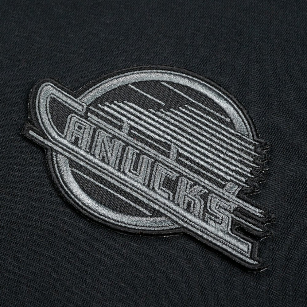 Vancouver Canucks Levelwear Legacy Nightfall Pullover Sweatshirt Black/Gray