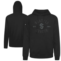 Seattle Kraken Levelwear Podium Abyssal Pullover Hoodie Black