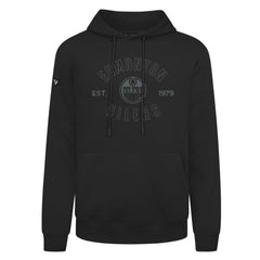 Edmonton Oilers Levelwear Podium Abyssal Pullover Hoodie Black
