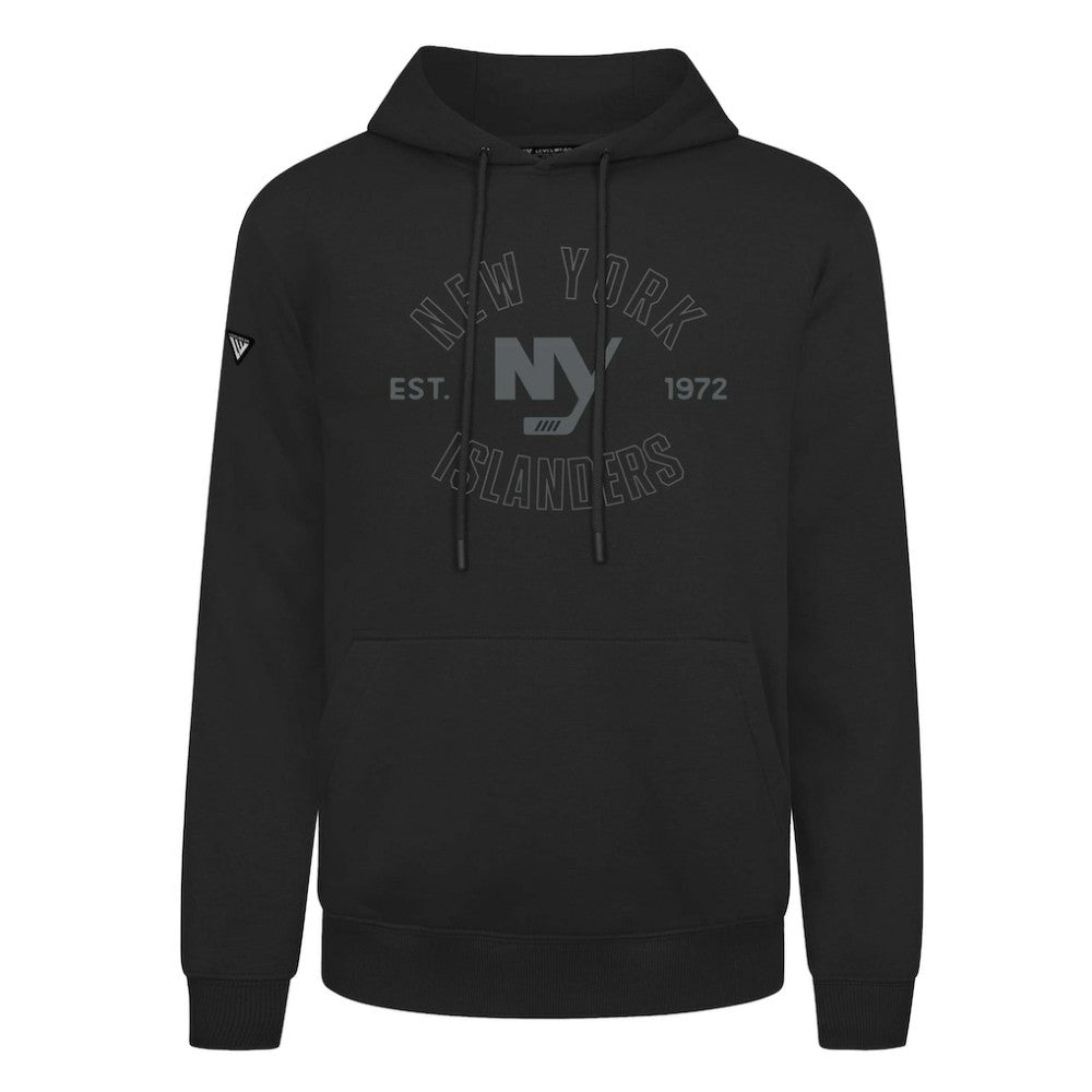 New York Islanders Levelwear Podium Abyssal Pullover Hoodie Black