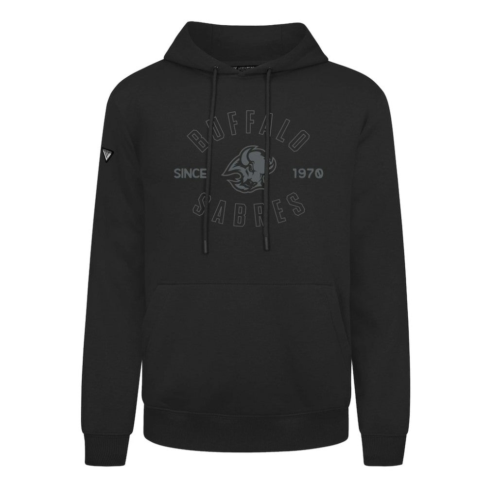 Buffalo Sabres Levelwear Podium Abyssal Pullover Hoodie Black