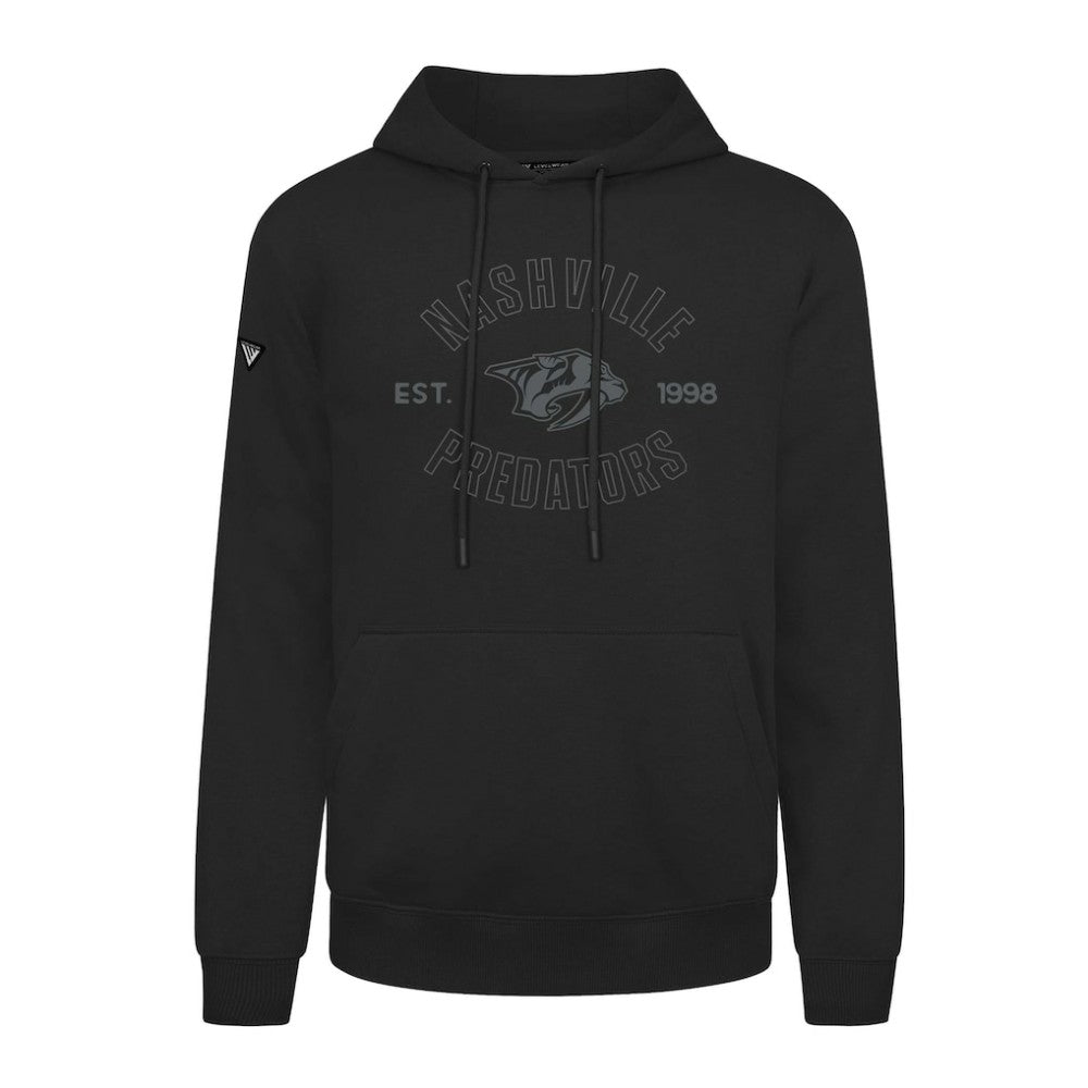 Nashville Predators Levelwear Podium Abyssal Pullover Hoodie Black