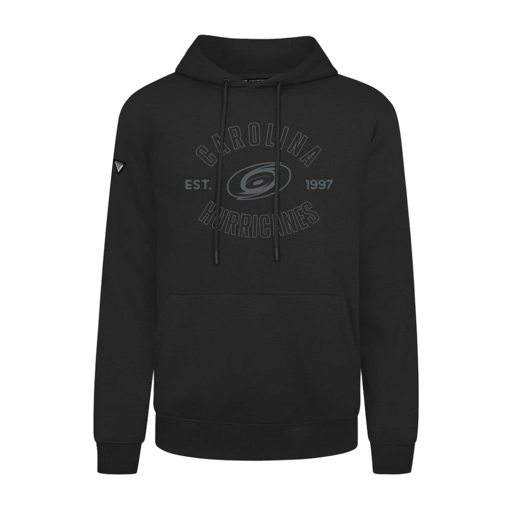 Carolina Hurricanes Levelwear Podium Abyssal Pullover Hoodie Black