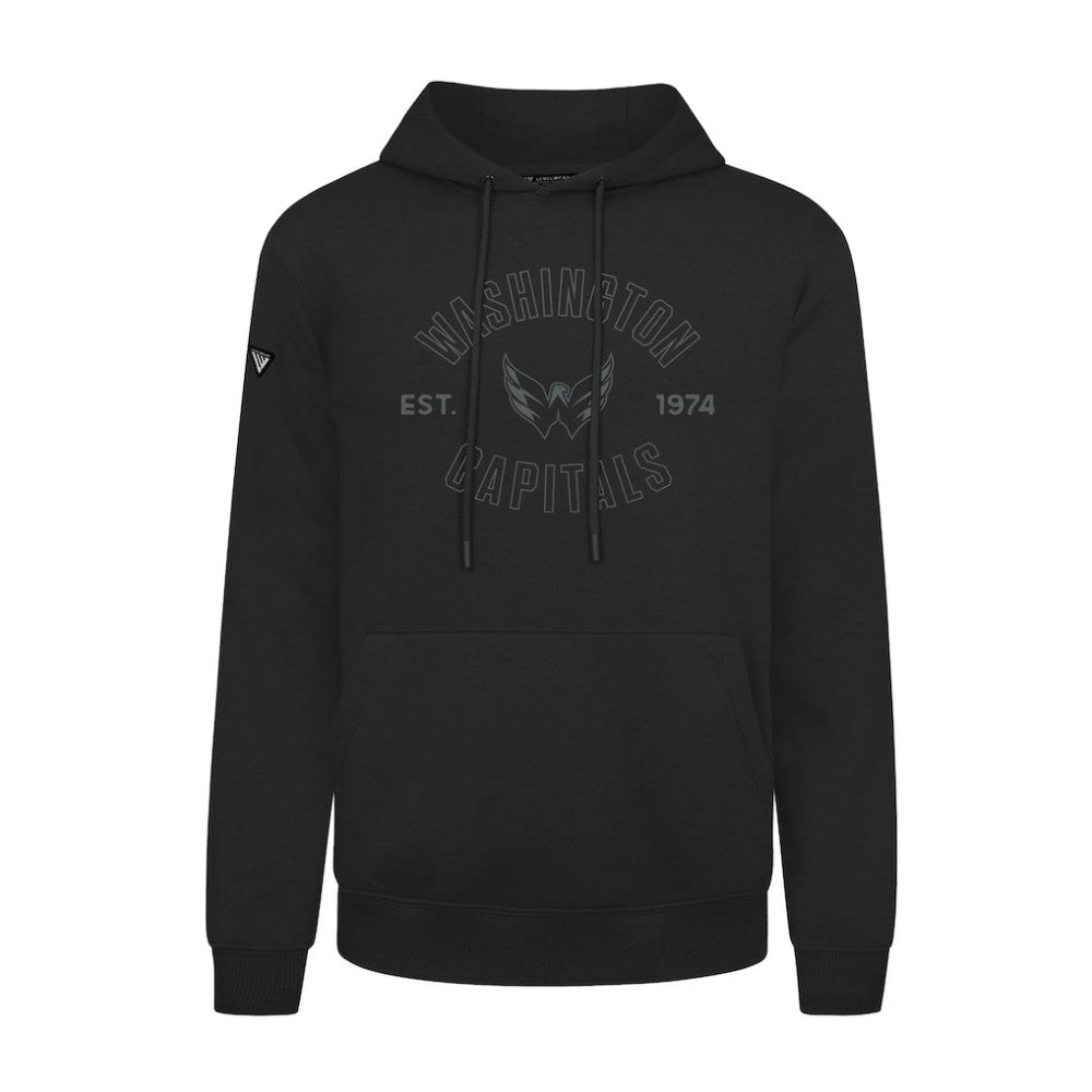 Washington Capitals Levelwear Podium Abyssal Pullover Hoodie Black