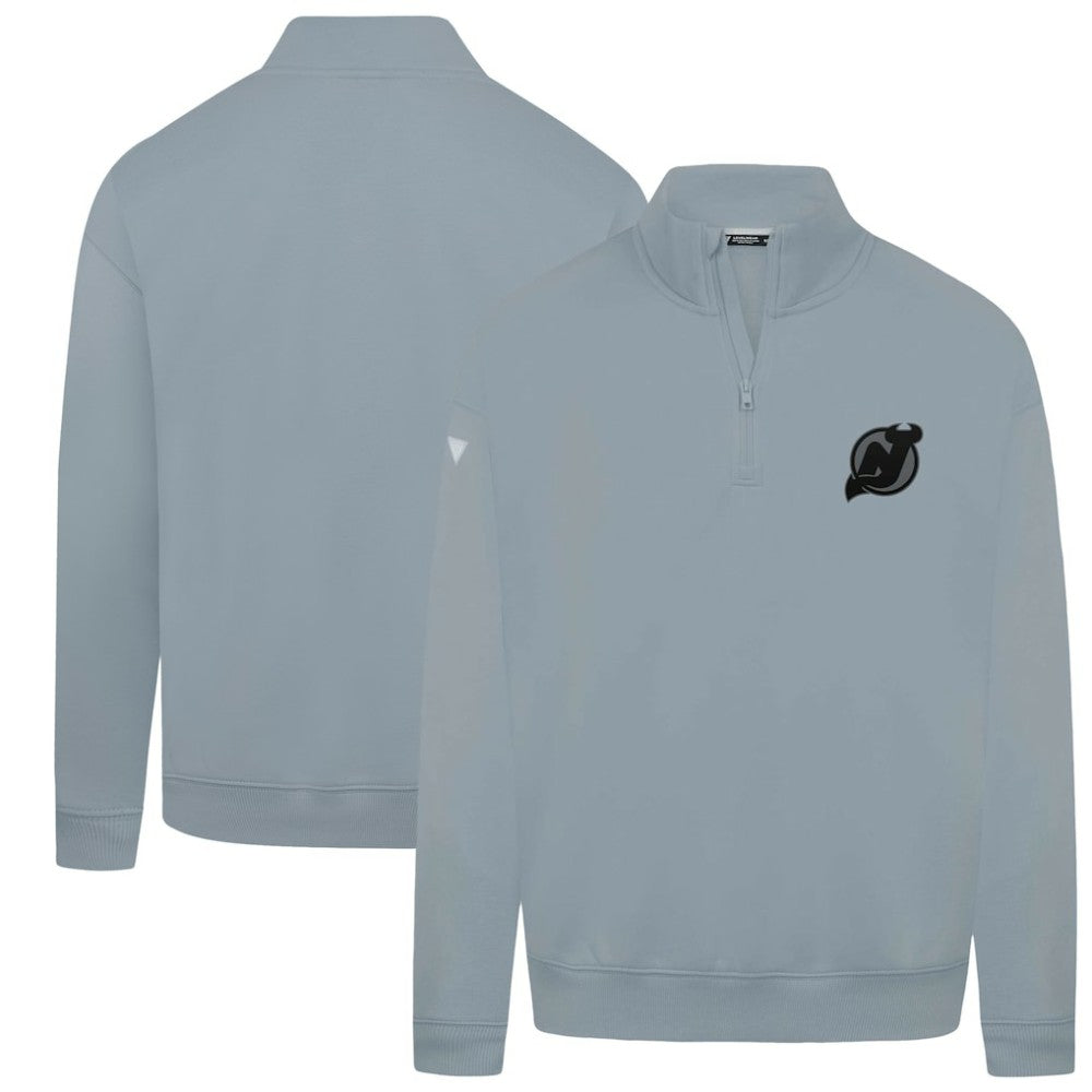 New Jersey Devils Levelwear Murray Nightfall Quarter-Zip Jacket Gray