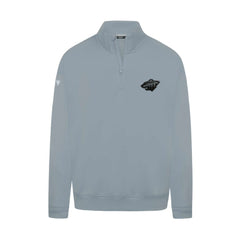 Minnesota Wild Levelwear Murray Nightfall Quarter-Zip Jacket Gray