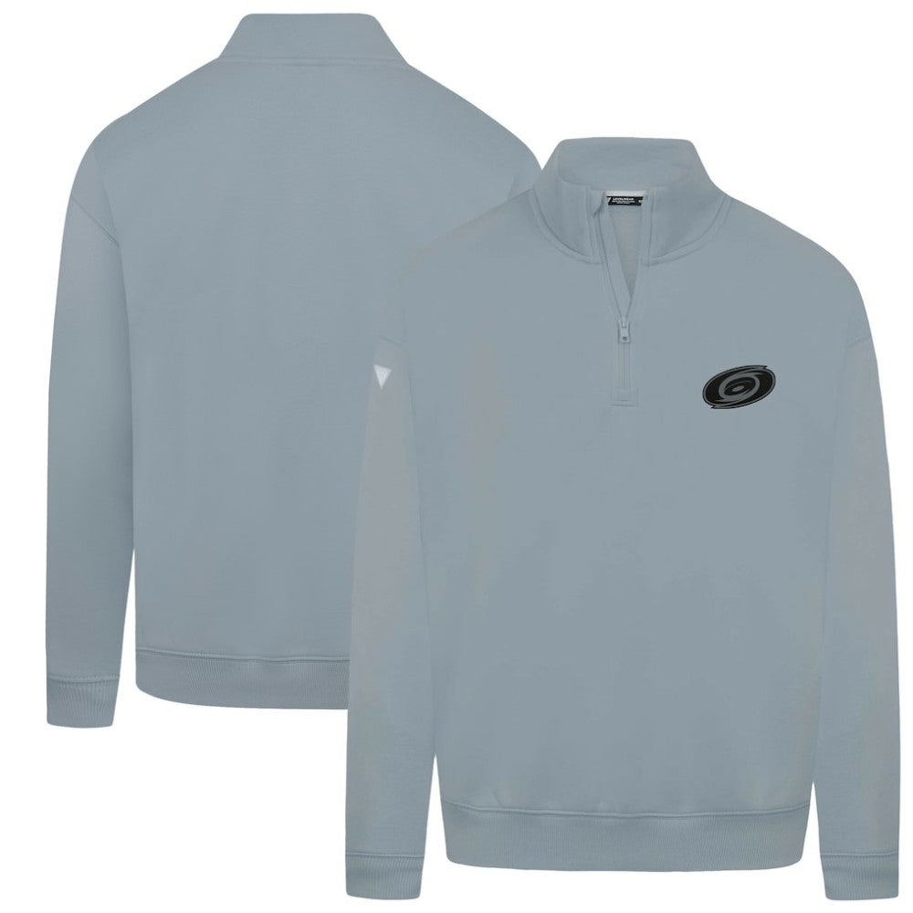 Carolina Hurricanes Levelwear Murray Nightfall Quarter-Zip Jacket Gray