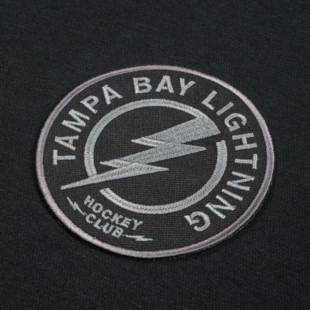 Tampa Bay Lightning Levelwear Murray Nightfall Quarter-Zip Jacket Black